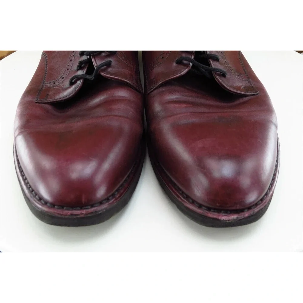 Dress Sports by Rockport Shoes Sz 10 M Red/Brown‎ Derby Oxfords Leather Men